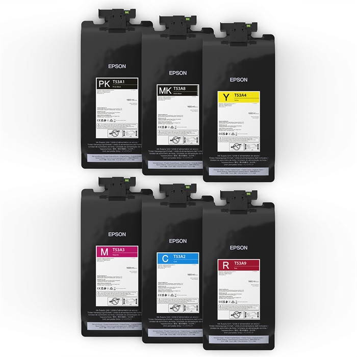 Visas 700 ml rašalinių kasečių rinkinys Epson SureColor T7700DL modeliui
