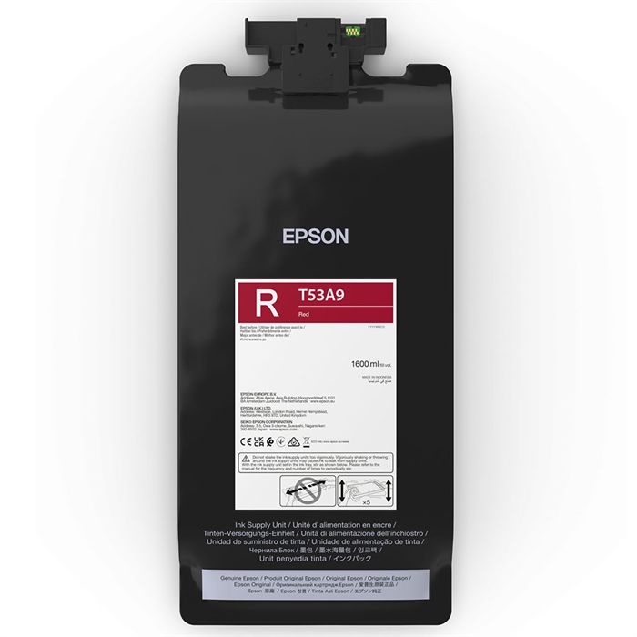 Epson rašalo maišelis Raudonas 1600 ml - T53A9