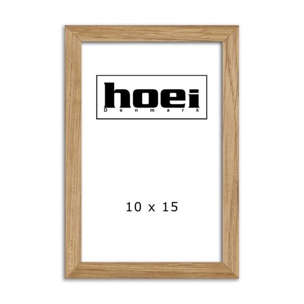 Massive oak frame for photos and posters 10 x 15 cm