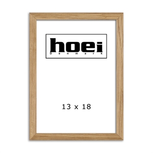 Massive oak frame for photos and posters 13 x 18 cm