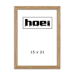 Massive oak frame for photos and posters 15 x 21 cm (A5)