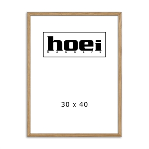 Solid oak frame for photos and posters 30 x 40 cm
