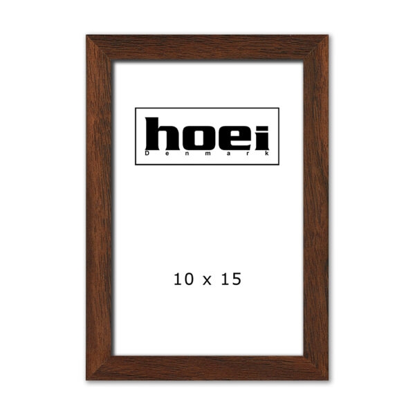 Massive dark oak frame for photos and posters 10 x 15 cm