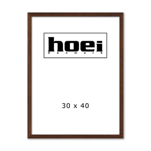 Massive dark oak frame for photos and posters 30 x 40 cm