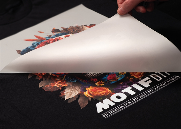 Motif Premium Coated Instant Hot Peel DTF Pet Transfer Film 75mic - 30 cm x 100 meter