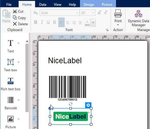 Etikečių kūrimo programinė įranga