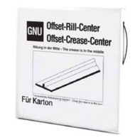 Offset groove, center. For cardboard 1,8 m