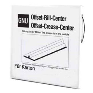 Offset groove, center. For cardboard 1,8 m