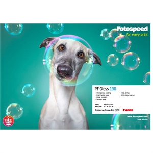 Fotospeed PF Gloss 190 g/m² - 17" x 30 metro