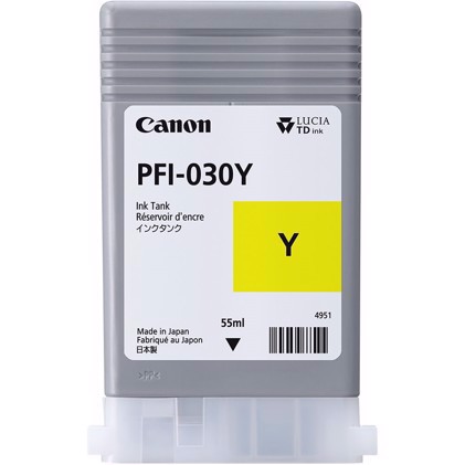 Canon Yellow PFI-030Y - 55 ml rašalo kasetė