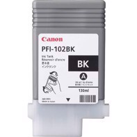 Canon Black PFI-102BK - 130 ml rašalo kasetė