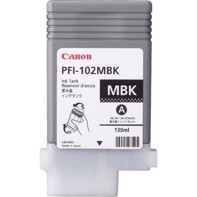 Canon Matte Black PFI-102MBK - 130 ml rašalo kasetė