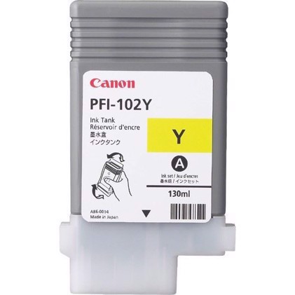 Canon Yellow PFI-102Y - 130 ml rašalo kasetė