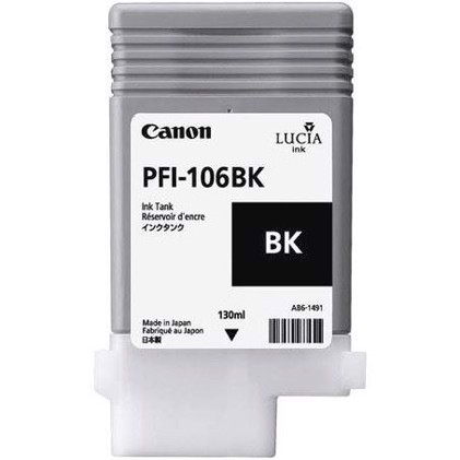 Canon Black PFI-106BK - 130 ml rašalo kasetė