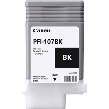 Canon Black PFI-107BK - 130 ml rašalo kasetė