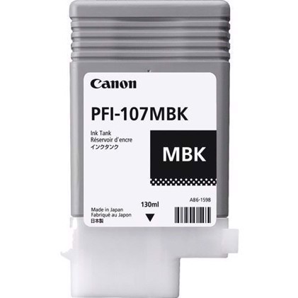 Canon Matte Black PFI-107MBK - 130 ml rašalo kasetė