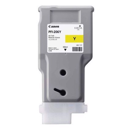 Canon Yellow PFI-206Y - 300 ml rašalo kasetė