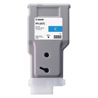 Canon Cyan PFI-207C - 300 ml rašalo kasetė
