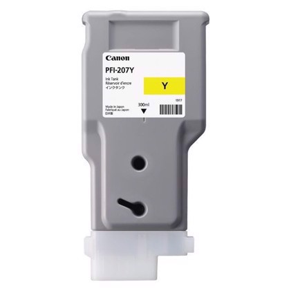 Canon Yellow PFI-207Y - 300 ml rašalo kasetė
