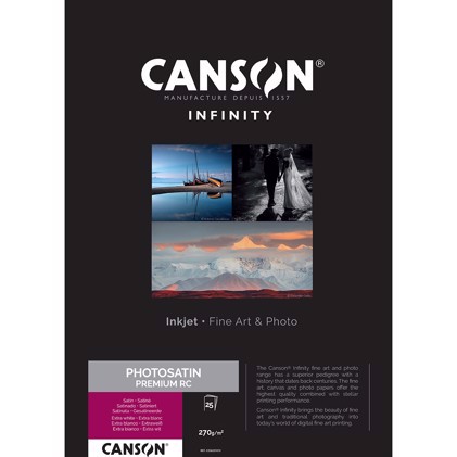 Canson PhotoSatin Premium RC 270g/m² - A3+, 25 lapų (FSC)