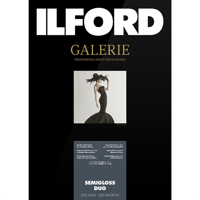 Ilford Semigloss Duo for FineArt Album - 330mm x 518mm - 25 lapų