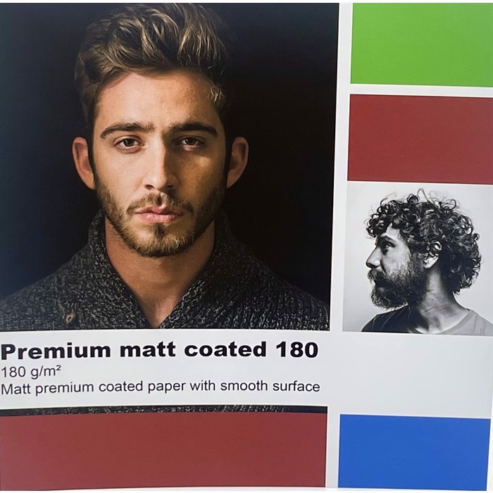 Color Europe Premium matt coated 180 gram - 24" x 30 metro