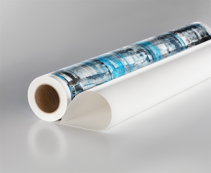 Rauch PVL-CSK Self-adhesive vinyl film, clear - 120 g/m², 54" x 20 metro