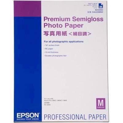Epson Premium Semigloss Photo Paper 251g A2 - 25 lapų