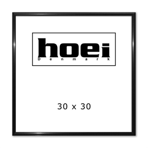 Black aluminum frame 30 x 30 cm