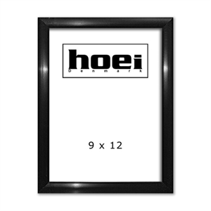 Black aluminum frame 9 x 12 cm