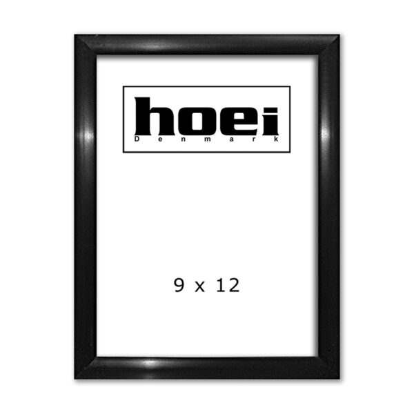 Black aluminum frame 9 x 12 cm