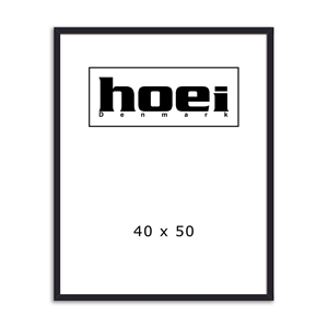 Black aluminum frame 40 x 50 cm