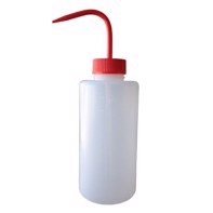 Wash-up bottle with spray tube 1 ltr. with red tip