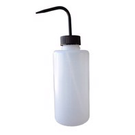 Wash-up bottle with jet tip 1 ltr. with black jet tip