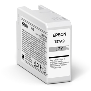 Epson Light Gray 50 ml rašalo kasetė T47A9 - Epson SureColor P900