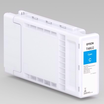 Epson Cyan T48U2 - 350 ml rašalo kasetė
