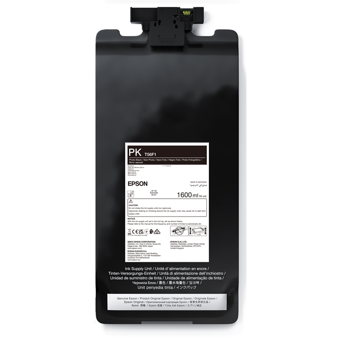 Epson Photo Black T56F1 - 1600 ml rašalo maišelis