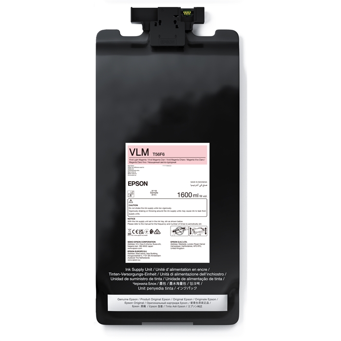 Epson Vivid Light Magenta T56F6 - 1600 ml rašalo maišelis