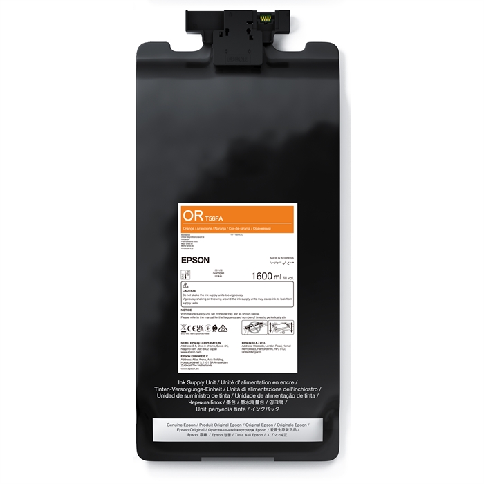 Epson Orange T56FA - 1600 ml rašalo maišelis