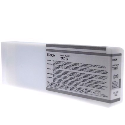 Epson Light Black T5917 - 700 ml rašalo kasetė
