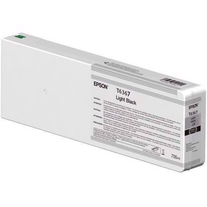 Epson T6367 Light Black - 700 ml rašalo kasetė