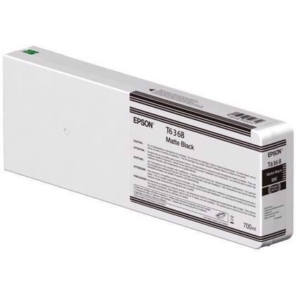 Epson T6368 Matte Black - 700 ml rašalo kasetė