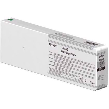 Epson T6369 Light Light Black - 700 ml rašalo kasetė