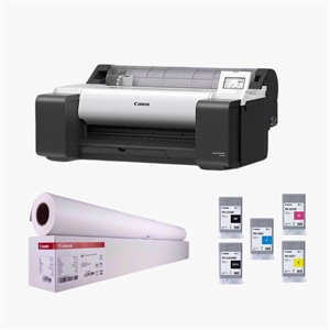 Canon POS TM 240 ex stand - Extra ink and 1rolls of paper