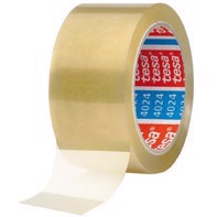 tesa 4024, Packaging tape, Clear - 50 mm x 66 meter