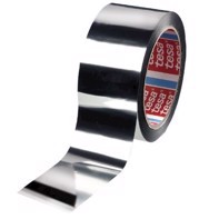 tesa 4137, Splice and detection tape, silver - 50 mm x 66 meter
