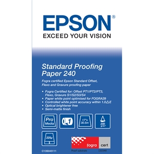 Epson Standard Proofing Paper 240, 17" x 30,5 metro
