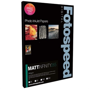 Fotospeed Matt Infinity 265 g/m² - A2, 25 lapų