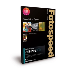 Fotospeed Platinum Gloss Art Fibre 300 g/m² - A2, 25 lapų