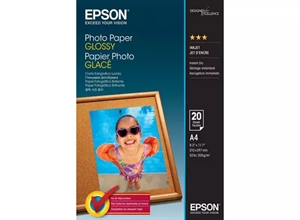 Epson Photo Paper Glossy 200 g/m² - A4 - 20 lapų